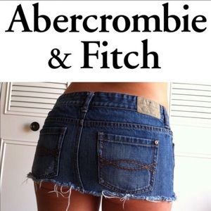 Vintage Early 2000s mini, ultra low rise skirt